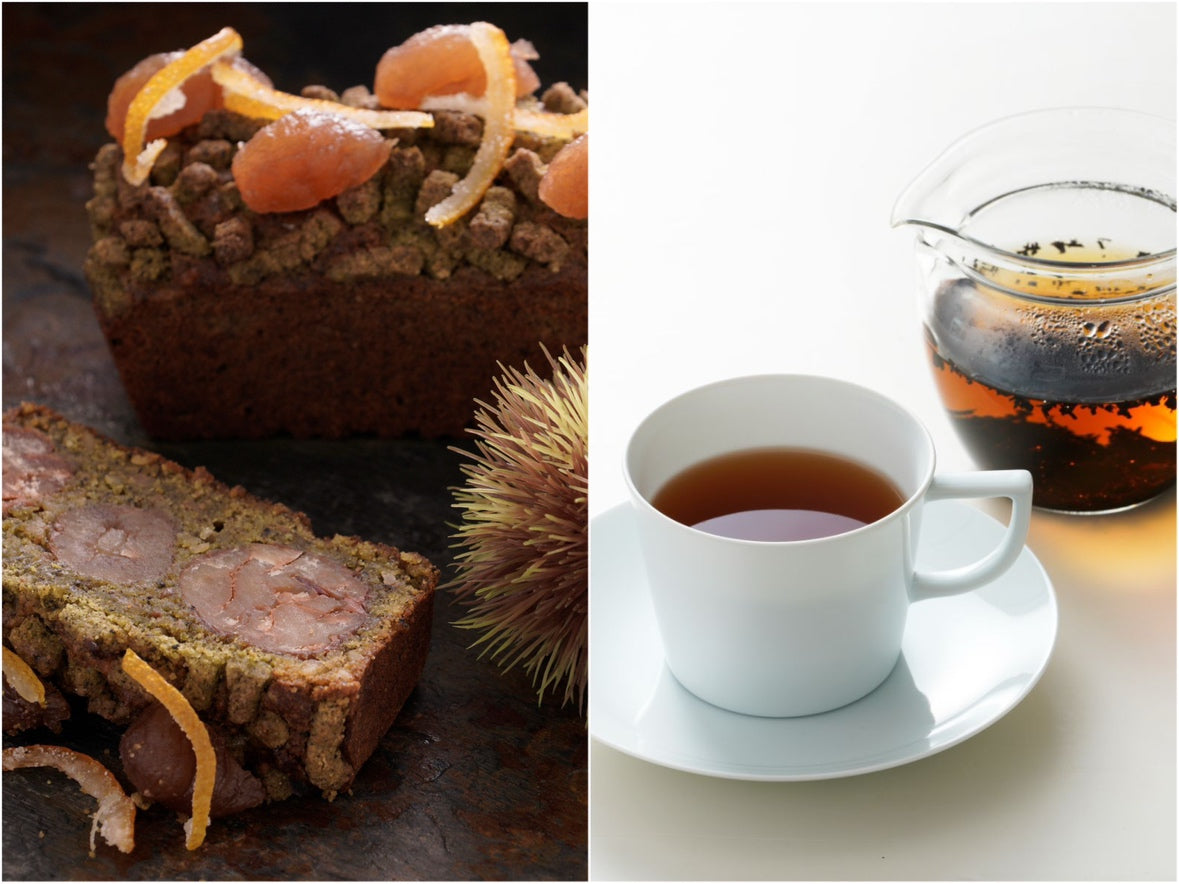 【WEB限定価格】パウンドケイク 栗 & 和紅茶 さやまかおり