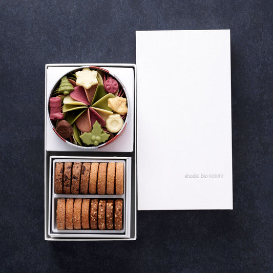 【ギフトセット】ペタルクリスマス＆選べるクッキー缶